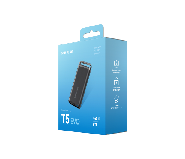 Samsung Portable SSD T5 EVO 8TB USB 3.2 Gen 1 typ C - 1202035 - zdjęcie 13